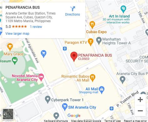 cubao araneta bus terminal|Penafrancia Bus .